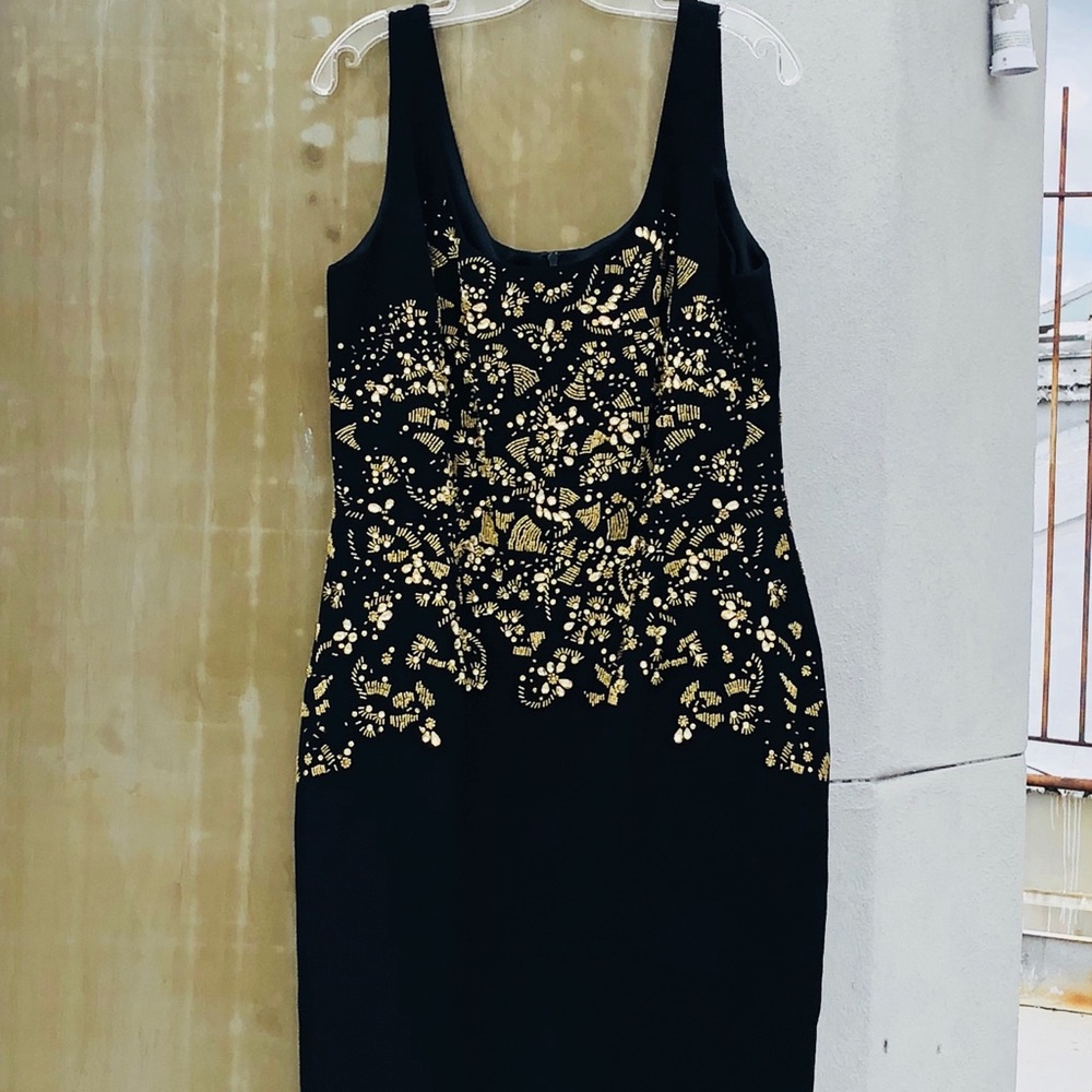 Beaded cocktail dress